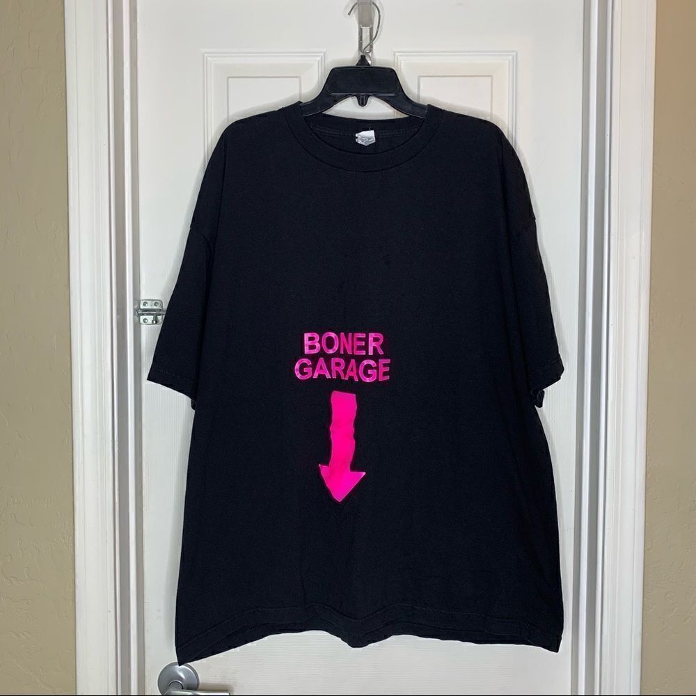 Boner Garage Gag Gift Tee Size 3X
